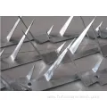 galvanized steel wall spike/bird spike anti-climb